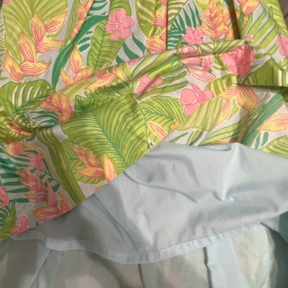 Lilly Pulitzer vintage Botanical Garden in blue ice Dress perfect Easter Spring - Picture 4 of 5